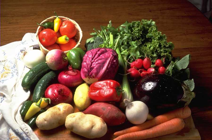 Panier de légumes