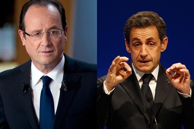 hollande-sarkozy-mesures-environnementales françois hollande et nicolas sarkozy