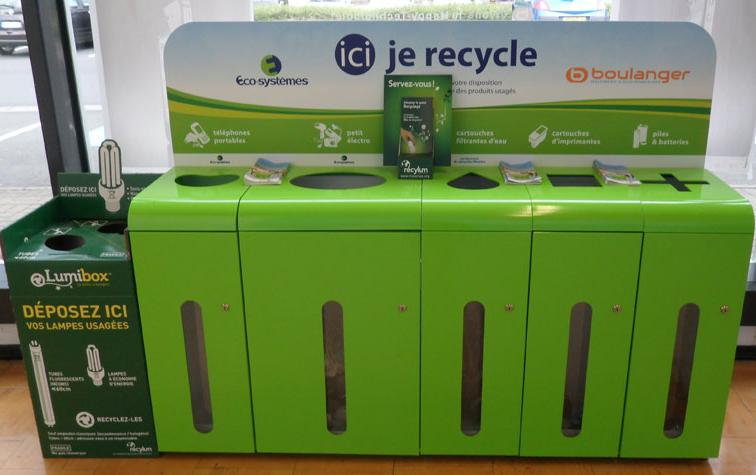 recyclage ampoule