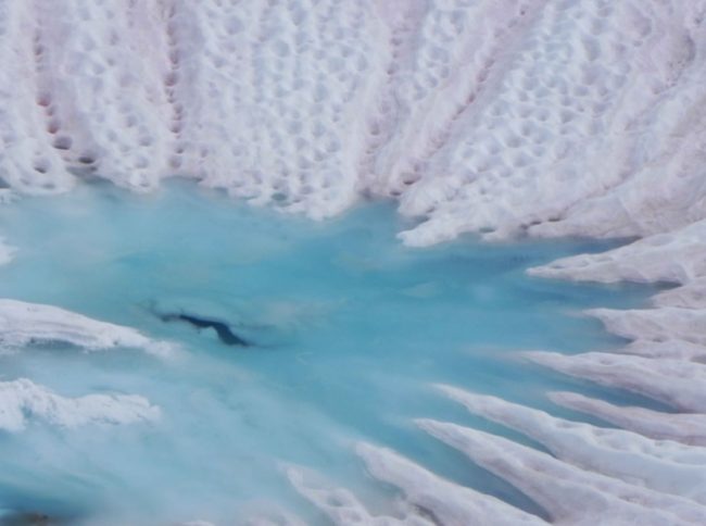 groeland réchauffement climatique