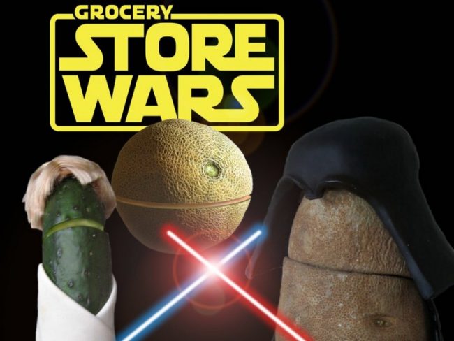grocery store star wars