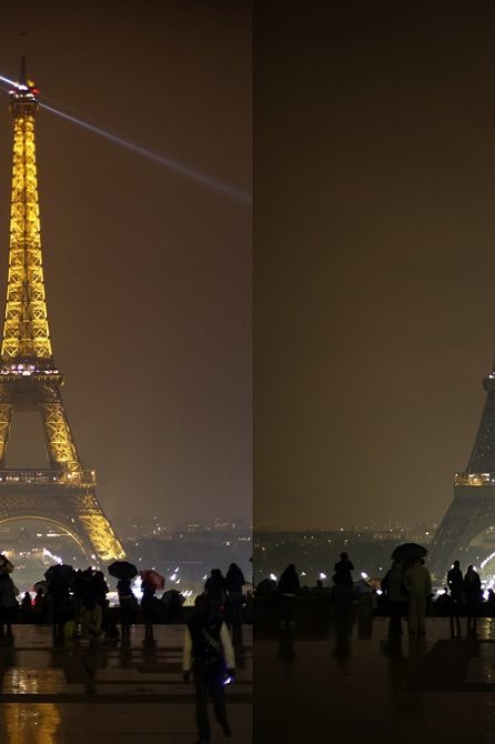 earth hour tour eiffel