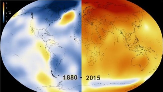 réchauffement climatique 2016