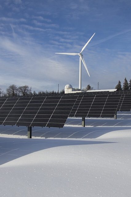 éolien solaire charbon bloomberg