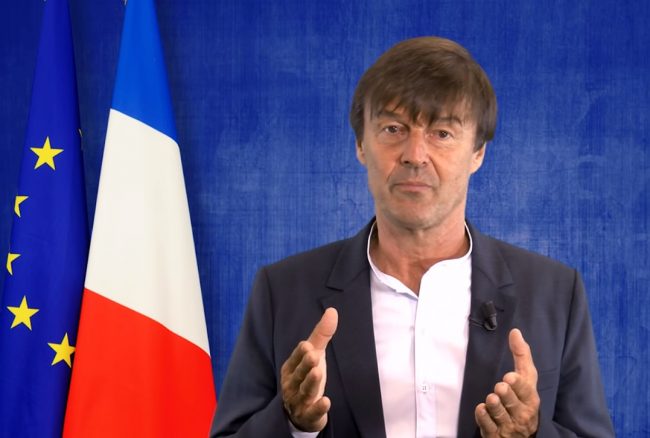 nicolas hulot fin hydroarbures 2040