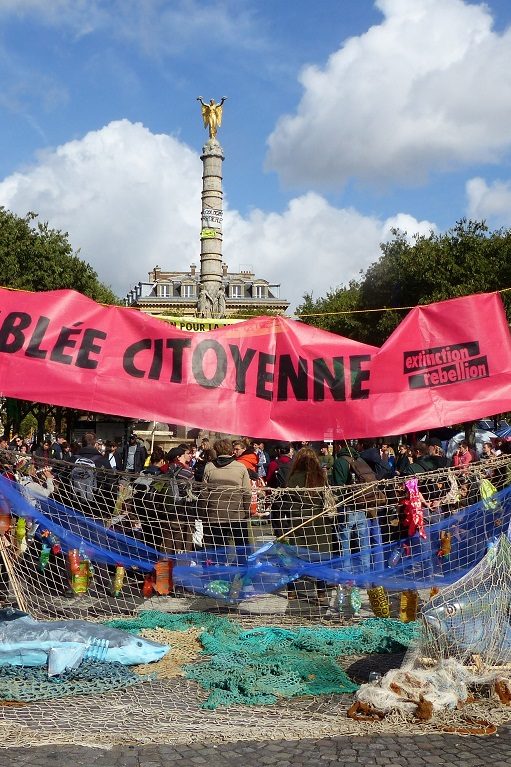 extinction rebellion chatelet