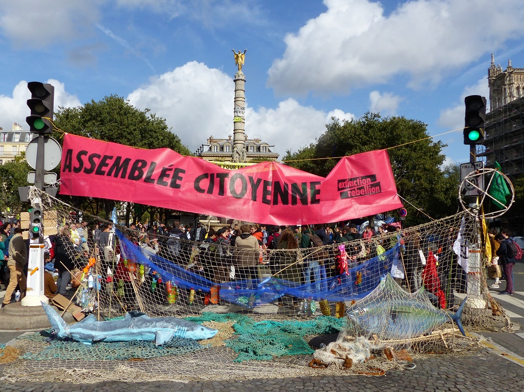 extinction rebellion chatelet