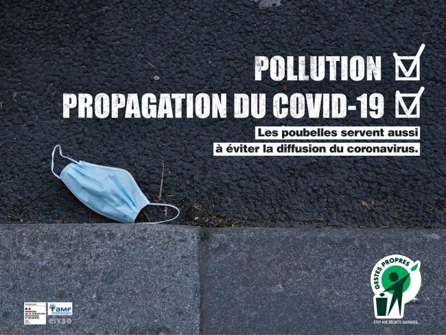 pollution masques bons gestes