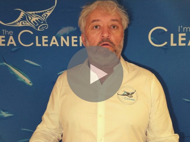 yvan bournon présente le manta et the sea cleaners