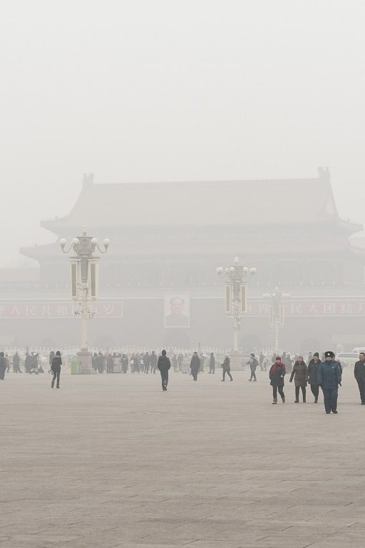 Pollution de l'air en Chine due aux énergies fossiles