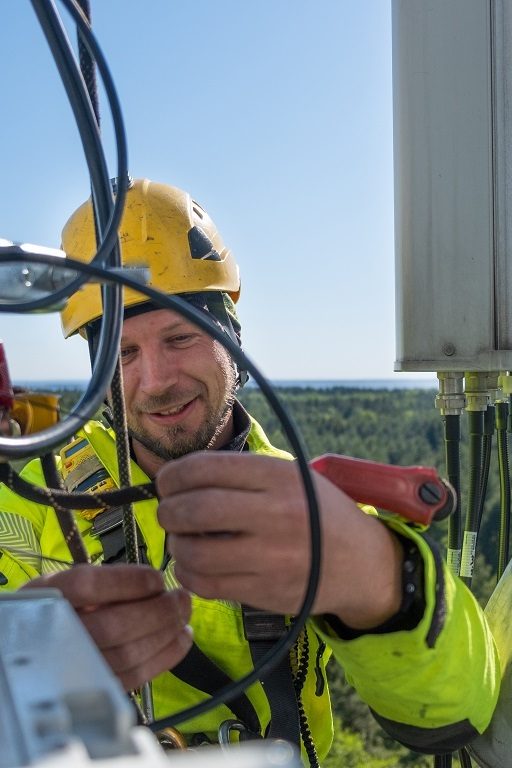 Installation d'antenne 5G pour révolution les usages