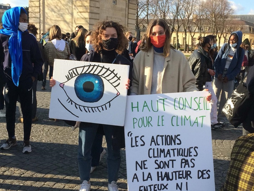 marche pour le climat Camille Etienne