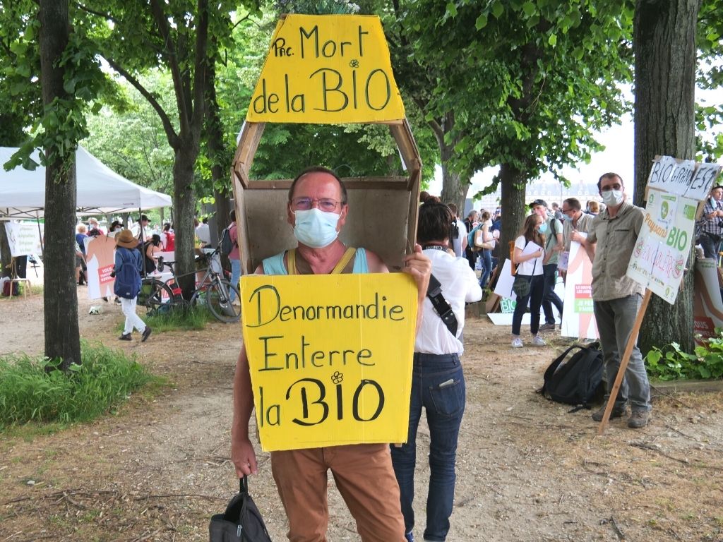 denormandie enterre la bio