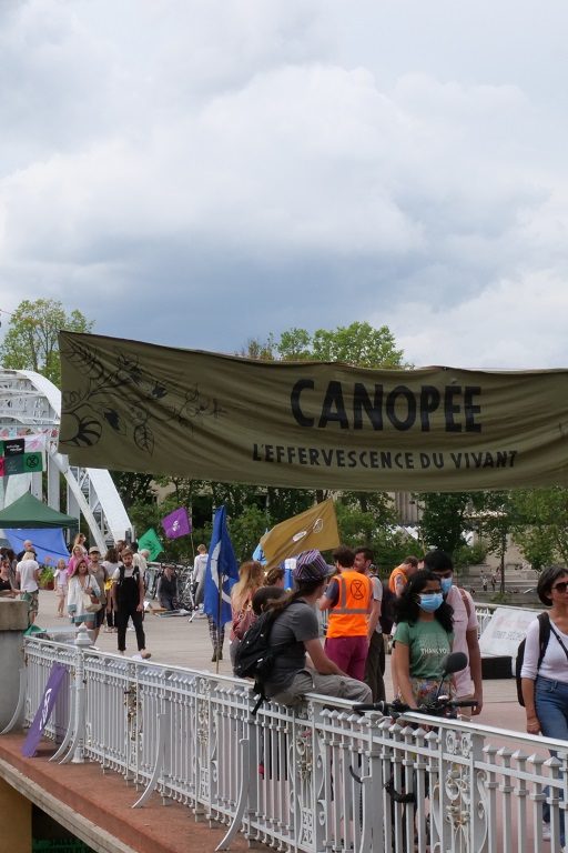 extinction rebellion canopée