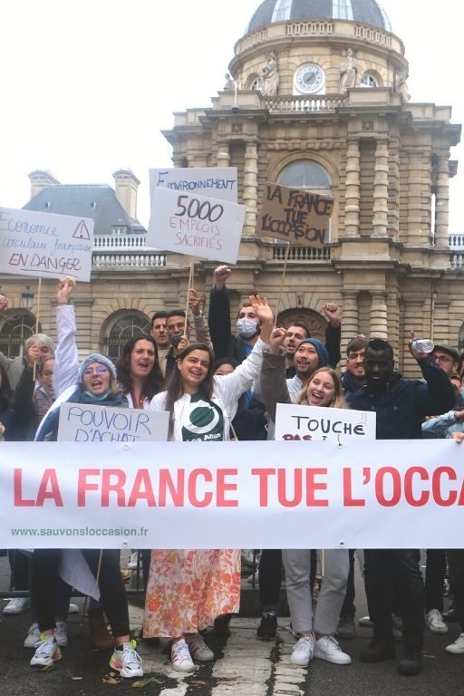 Les acteurs du reconditionnés devant le Sénat