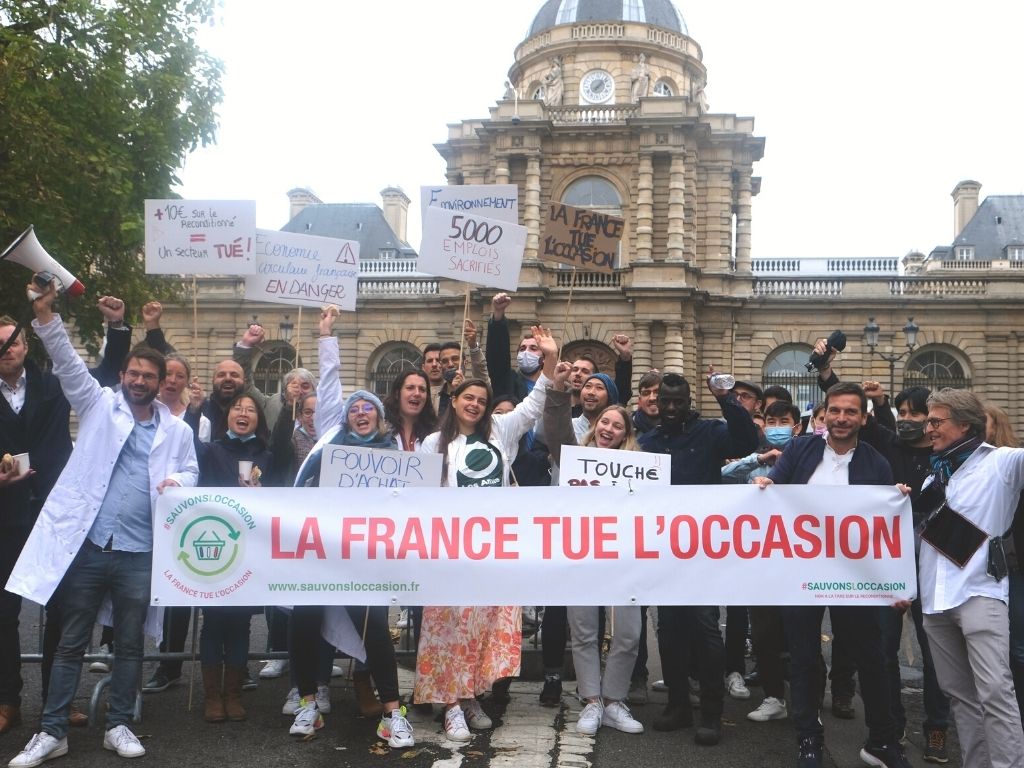 Les acteurs du reconditionnés devant le Sénat