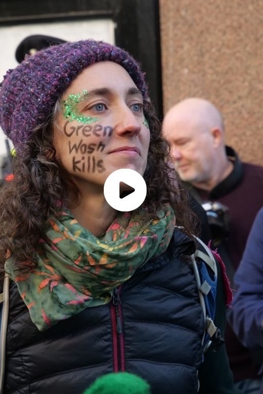 manifestation greenwashing cop26