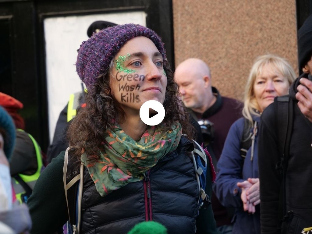 manifestation greenwashing cop26