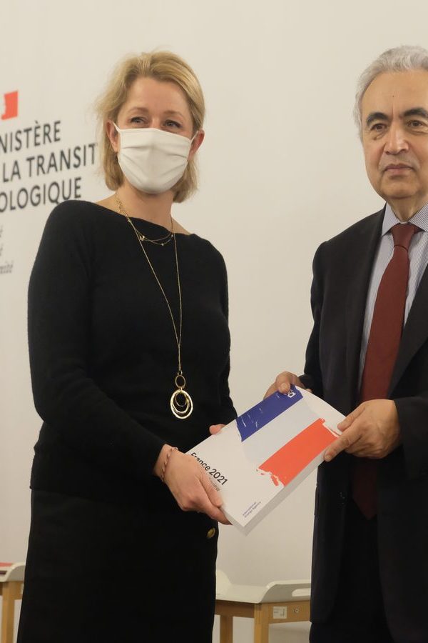 Barbara Pompili et Fatih Birol