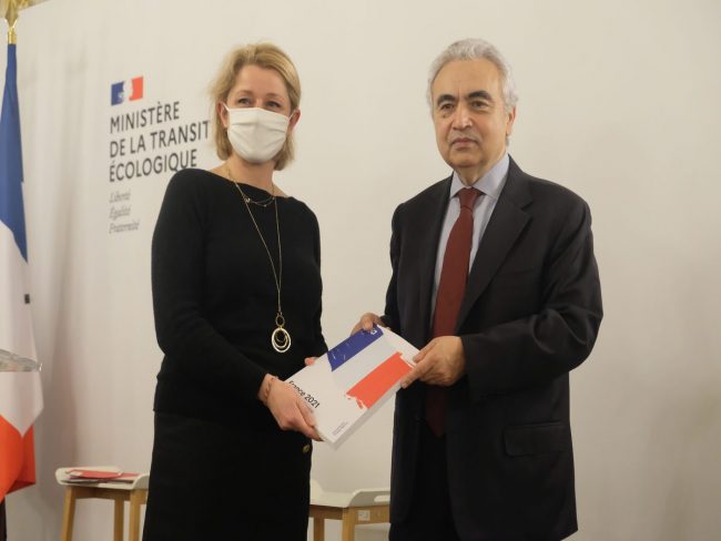 Barbara Pompili et Fatih Birol