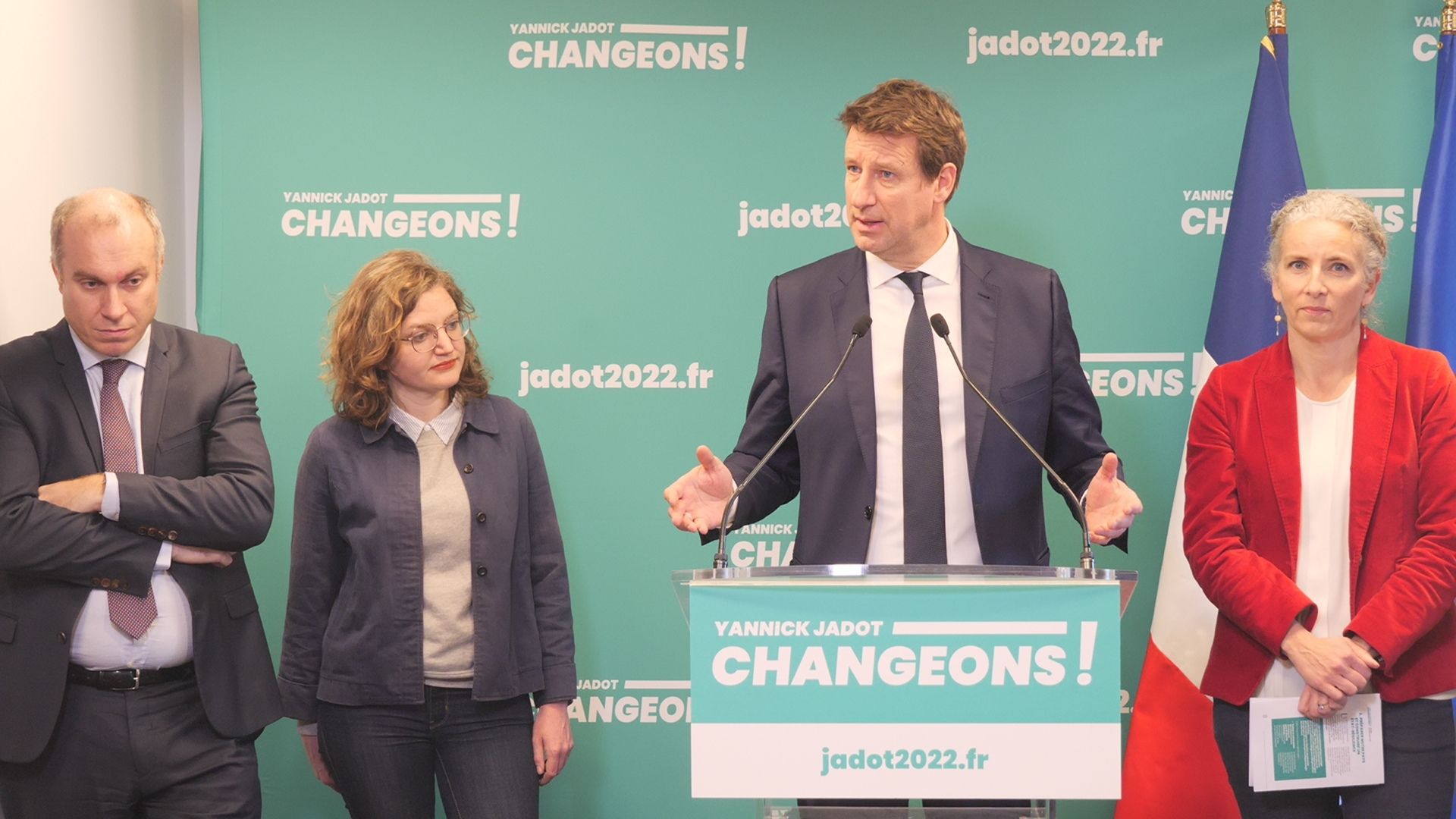 jadot conférence de presse GIEC