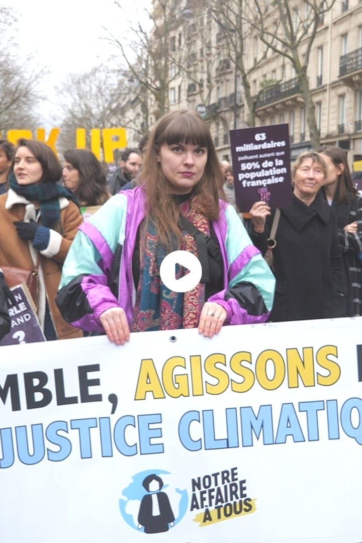 marche pour le climat Look up