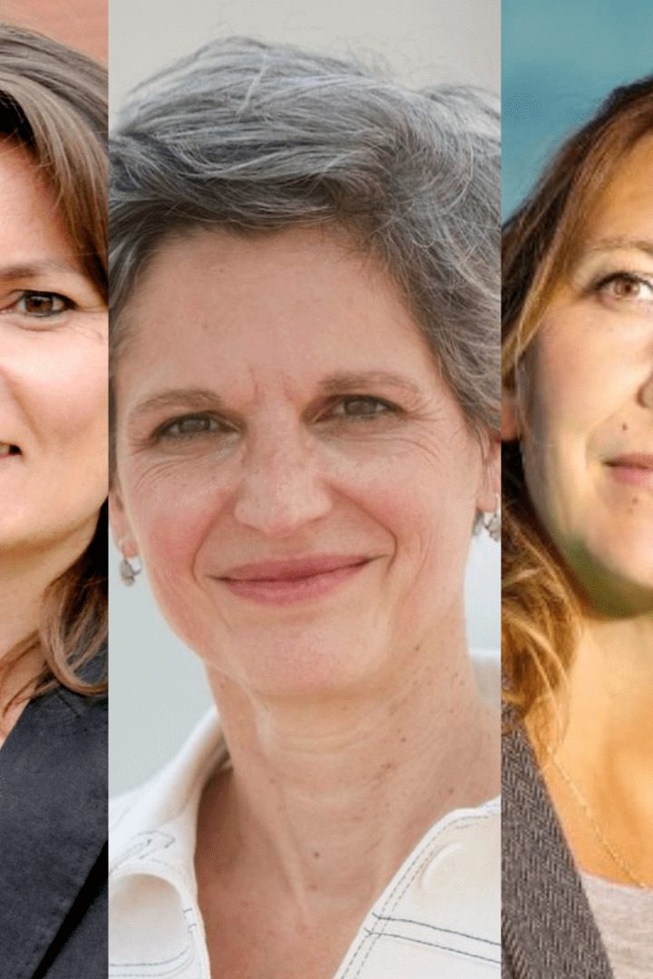 Cinq nouveaux députés EELV font leur entrée à l'Assemblée nationale : Julien Bayou, Eva Sas, Sandrine Rousseau, Sandra Regol et Lisa Belluco (de gauche à droite). // PHOTO : montage Natura sciences.