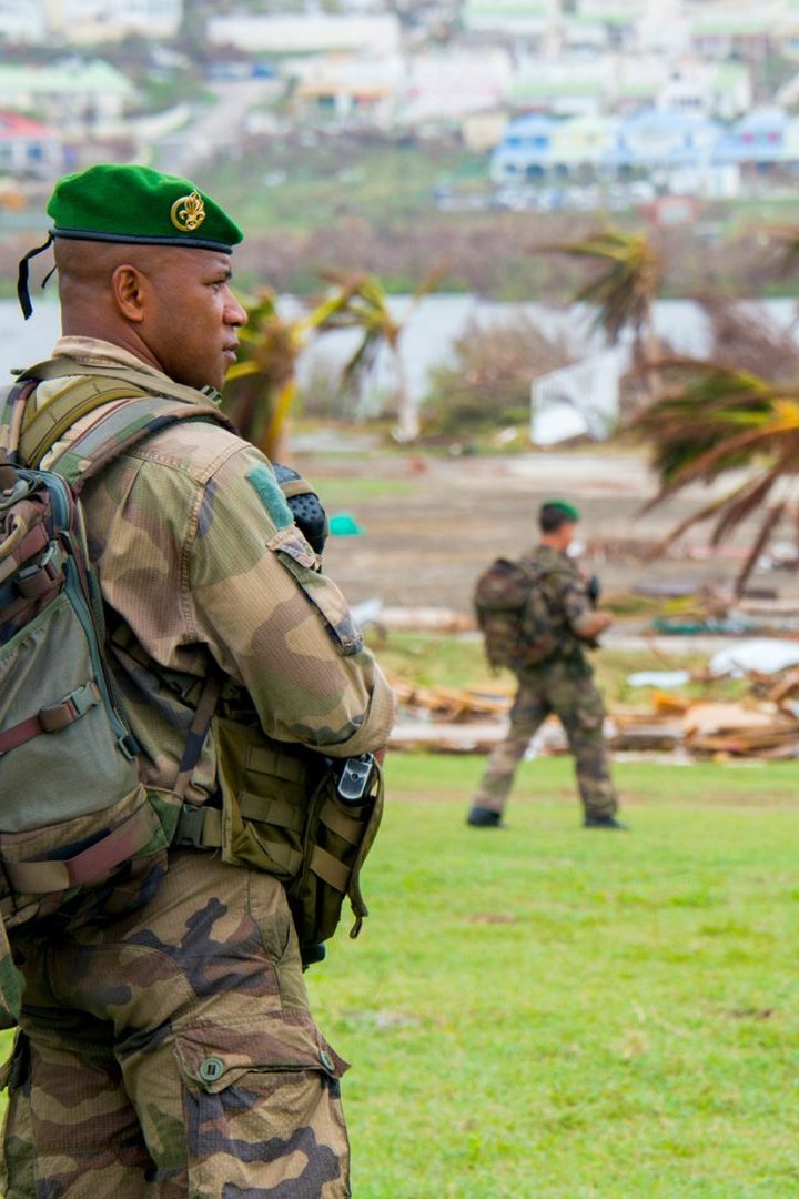 changement climatique armée francaise antilles