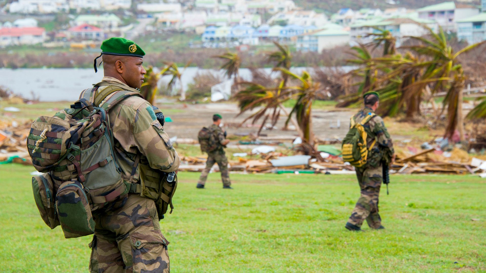 changement climatique armée francaise antilles