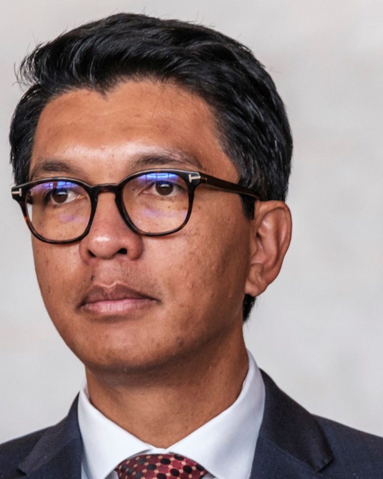 Le président malgache Andry Rajoelina