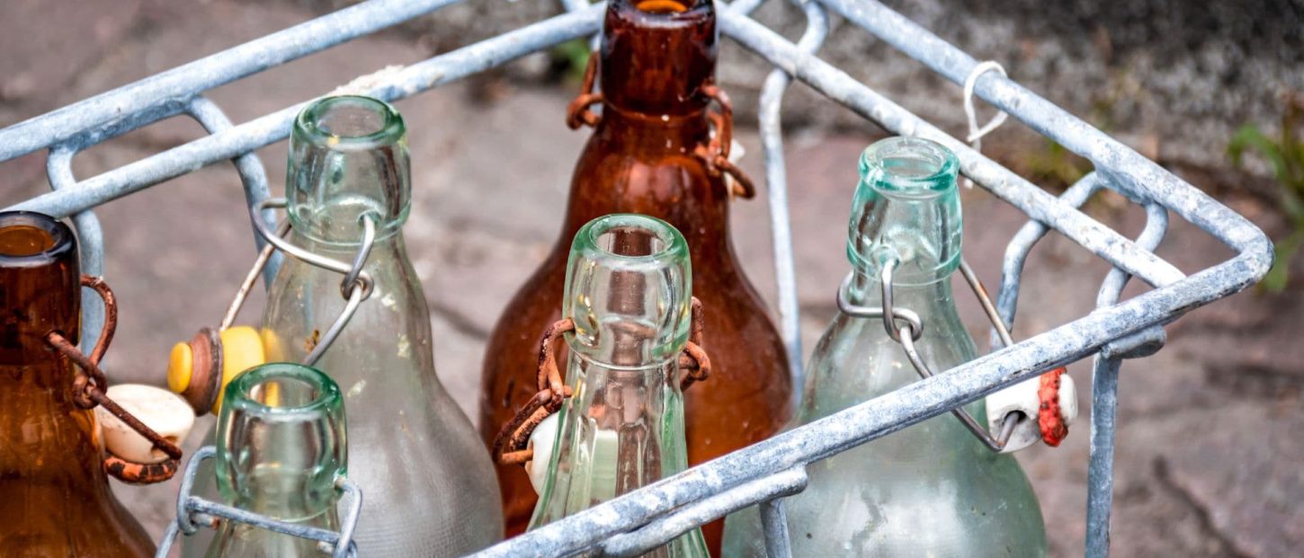 Réemployer des bouteilles en verre consignées