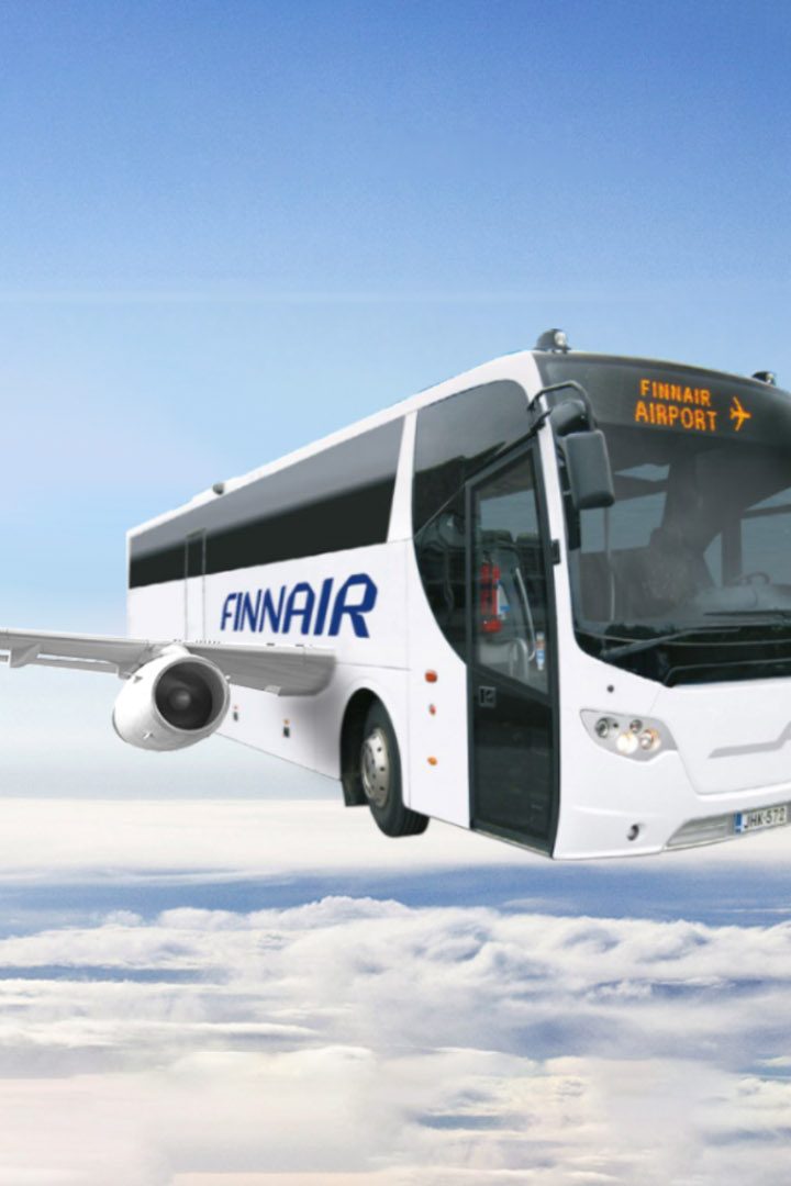 Bus finnair vol intérieur