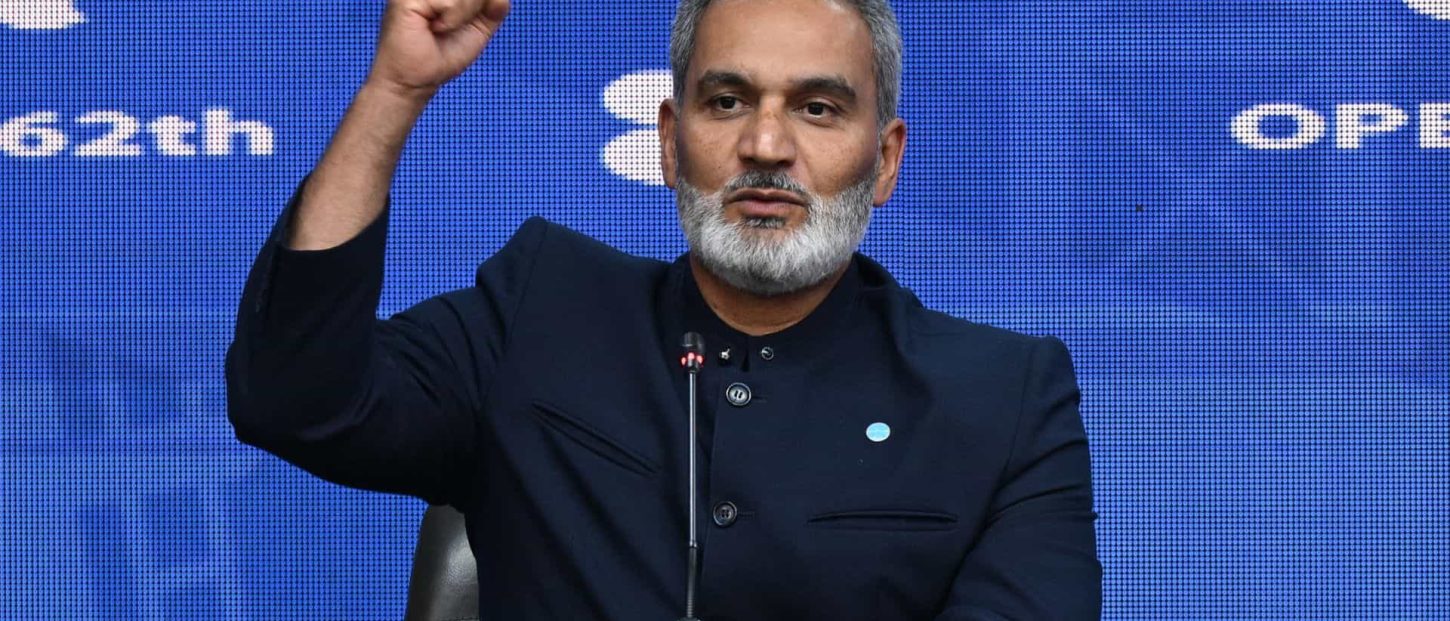 Haitham al-Ghais, secrétaire général de l'OPEP veut d'un accord sans énergie fossile à la COP28