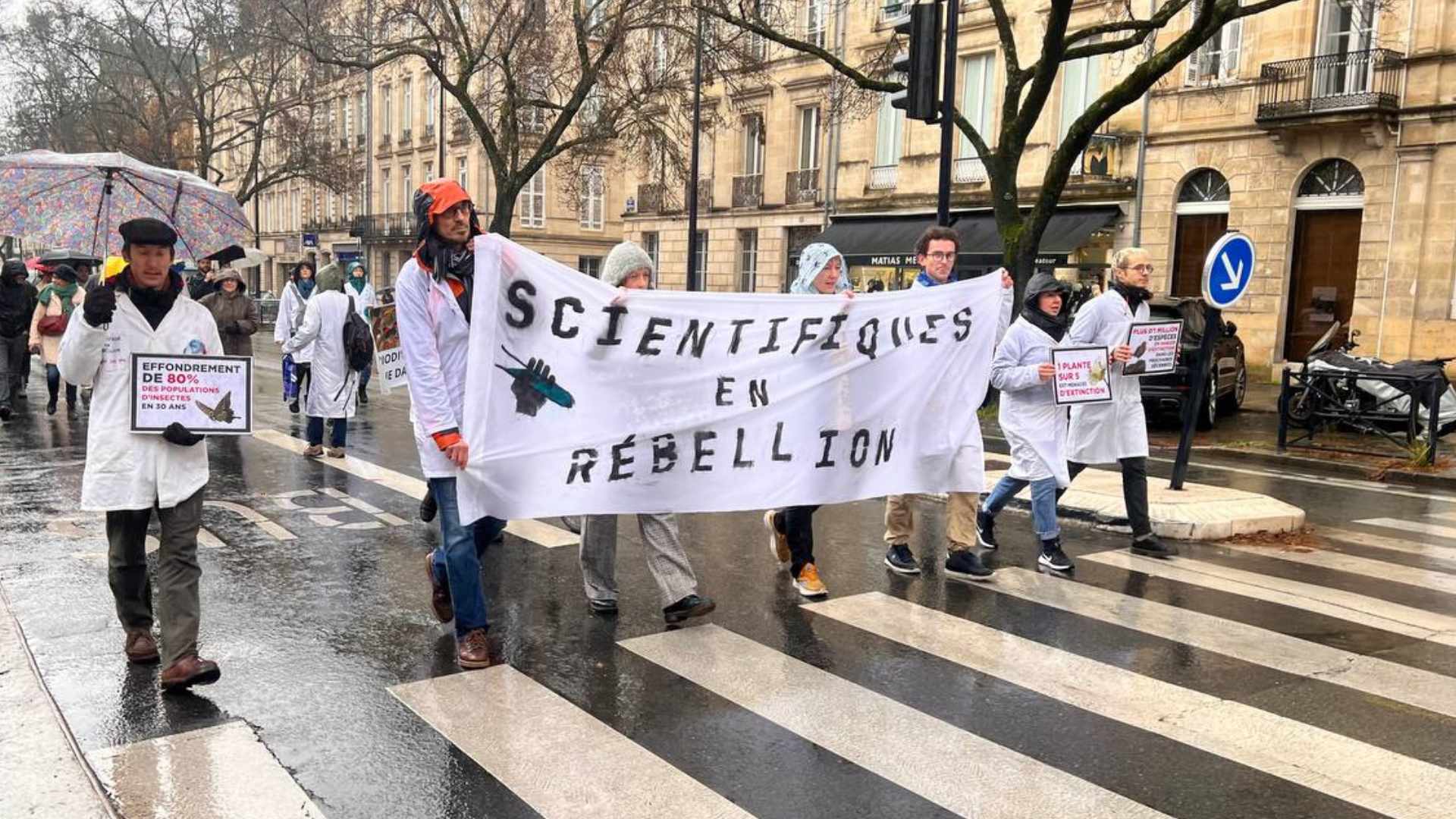 Du 30 novembre au 4 décembre, Scientifiques en rébellion organise sa COP alternative à Bordeaux. //PHOTO : Mathis Nicolas