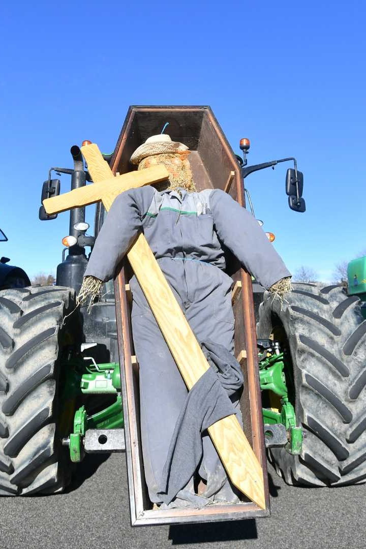 En plein milieu des mobilisations des agriculteurs, le Haut Conseil pour le Climat publie ses recommandations pour une agriculture plus durable.//PHOTO : Sylvain Thomas / AFP